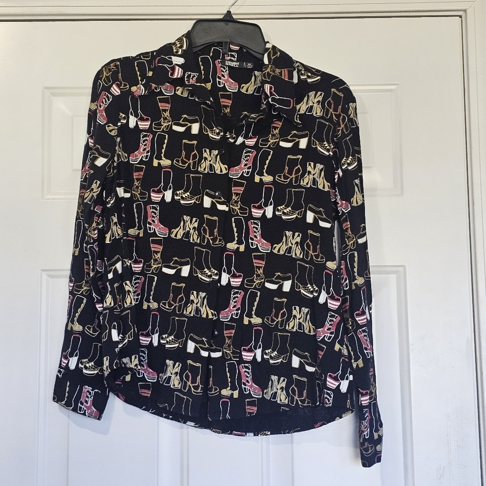 Straight To Hell Ladies Top Size Medium {BX13}